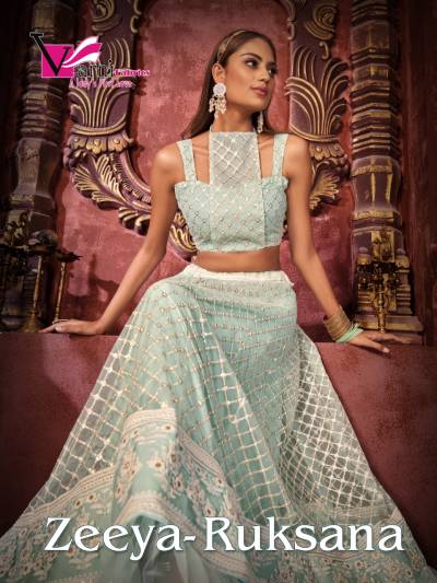 Zeeya Ruksana By Vaarni Fabric Fancy Womens Designer Lehenga Collection